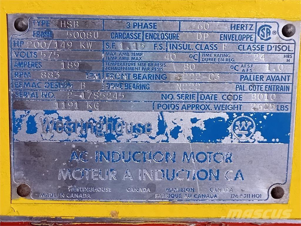 Westinghouse HSB 공업용 엔진