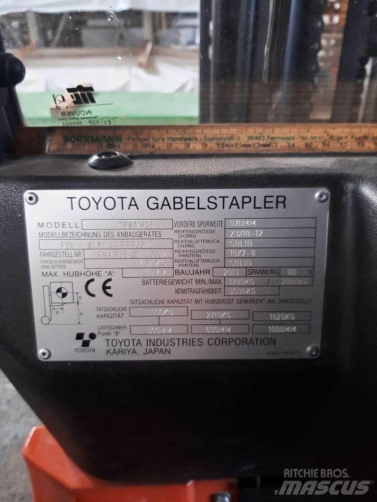 Toyota 7FBMF35 전동 지게차