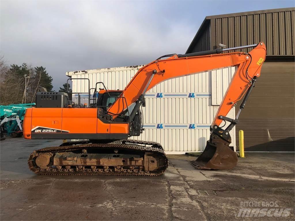 Develon Dx225lc-7 대형 굴삭기 29톤 이상