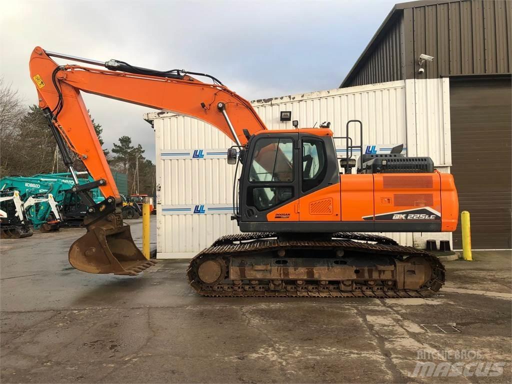 Develon Dx225lc-7 대형 굴삭기 29톤 이상