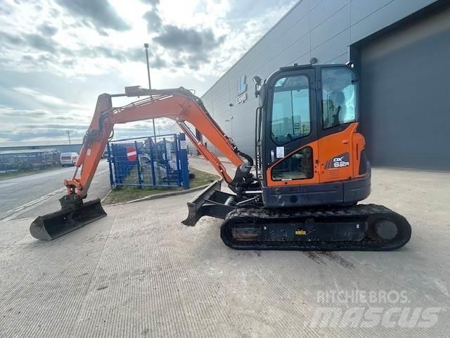 Develon Dx62r-7 대형 굴삭기 29톤 이상