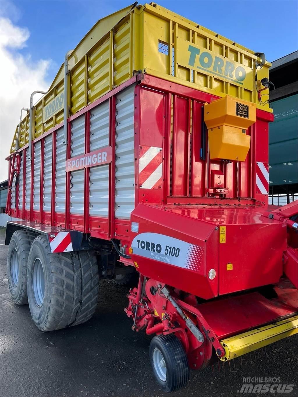 Pöttinger Torro 5100L 로딩웨건