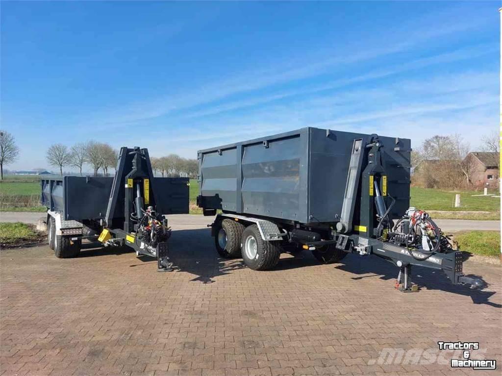 Pronar T185 E haakarm 컨테이너 트레일러