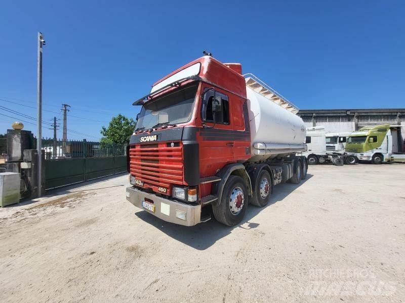 Scania 143H 450 탱커 트럭