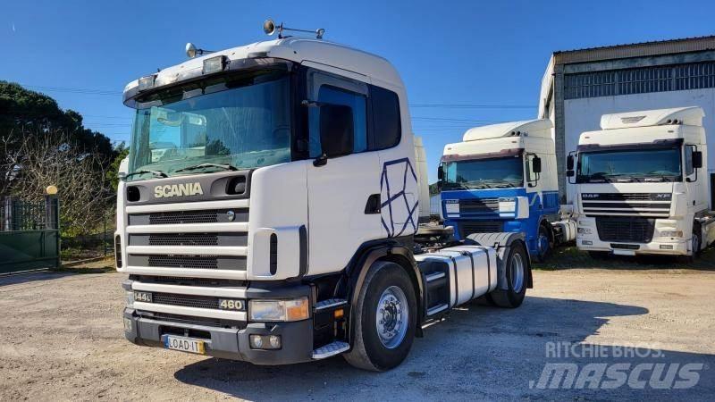 Scania 144L 460 트랙터 유닛