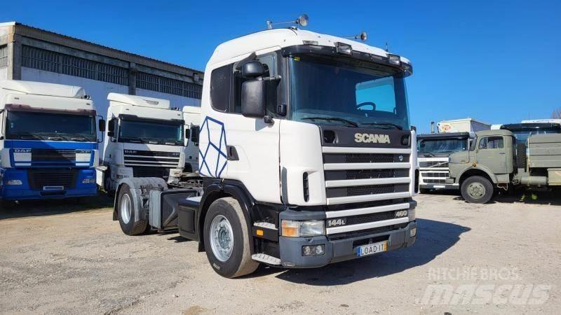 Scania 144L 460 트랙터 유닛