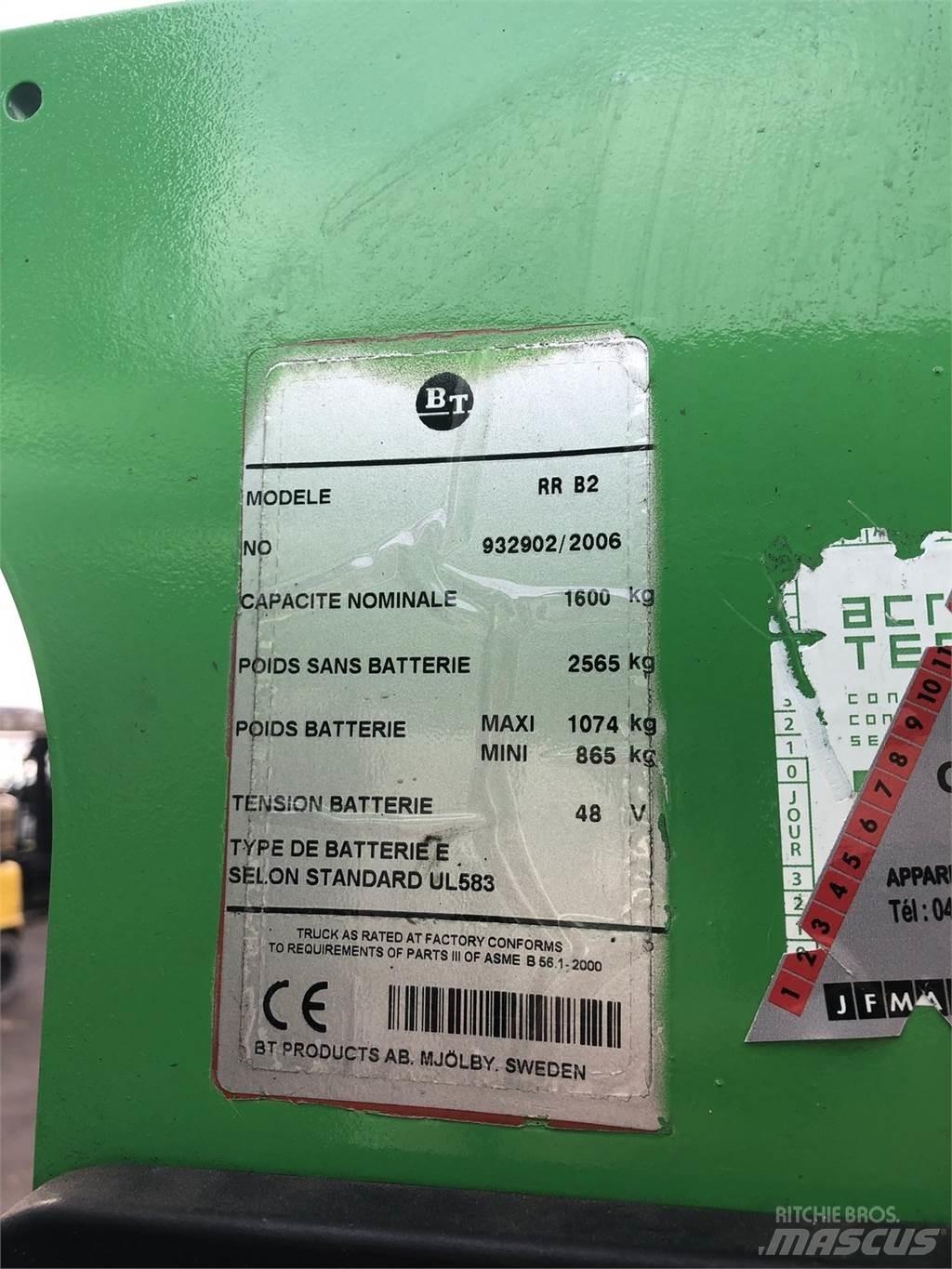 Cesab RRB2 리치 트럭