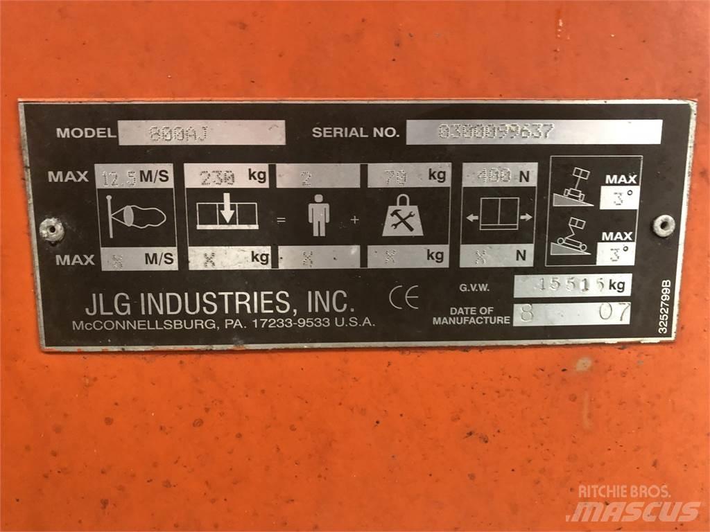 JLG 800AJ 기타 승강기와 플랫폼