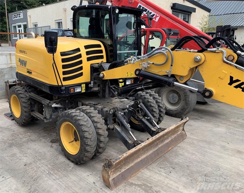 Yanmar B95W  휠 굴삭기