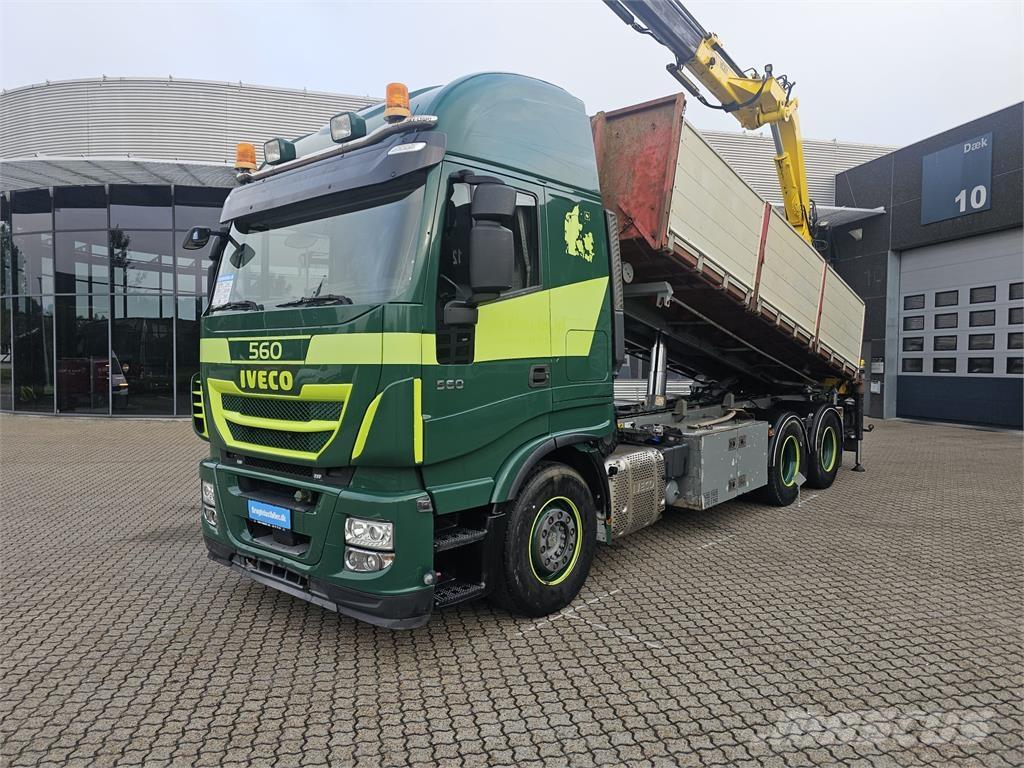 Iveco Stralis 560 6x4 케이블 리프트 탈착식 트럭