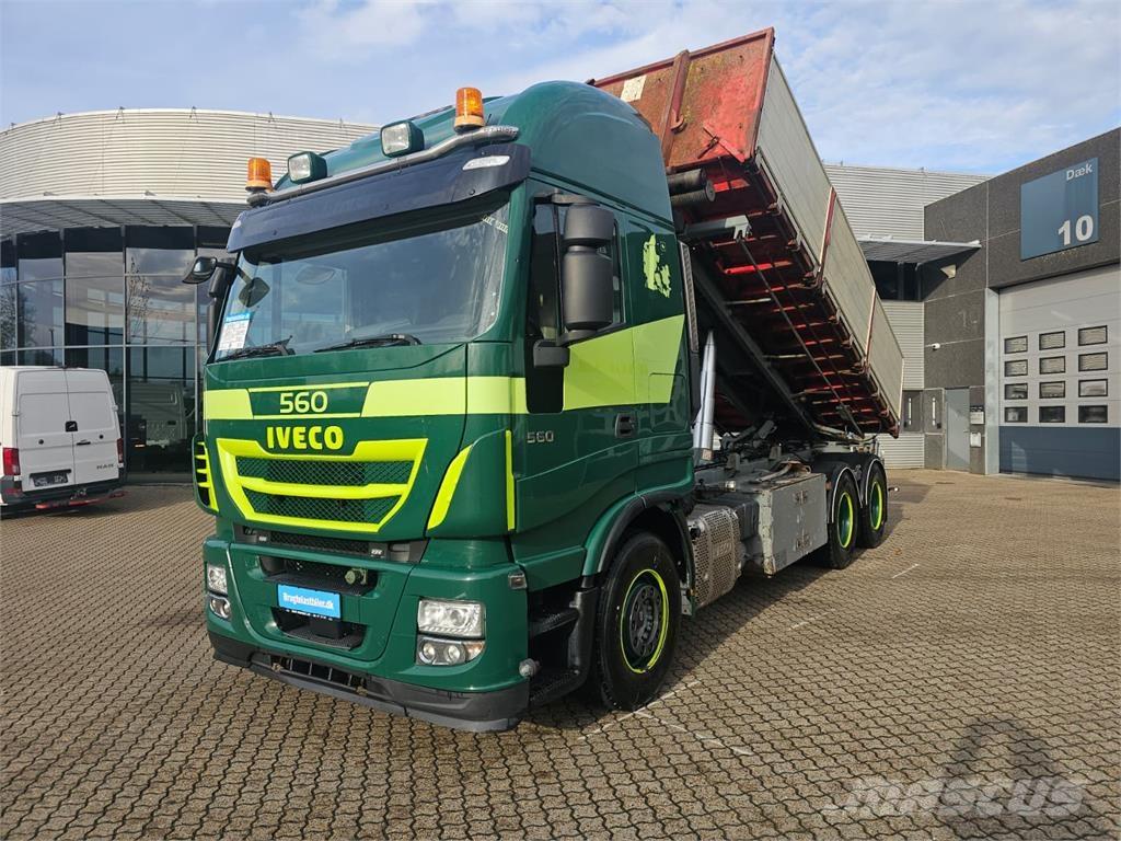 Iveco Stralis 560 6x4 케이블 리프트 탈착식 트럭