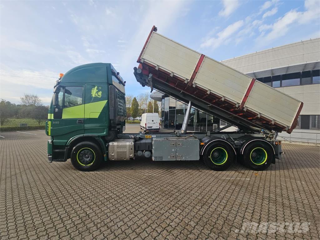 Iveco Stralis 560 6x4 케이블 리프트 탈착식 트럭