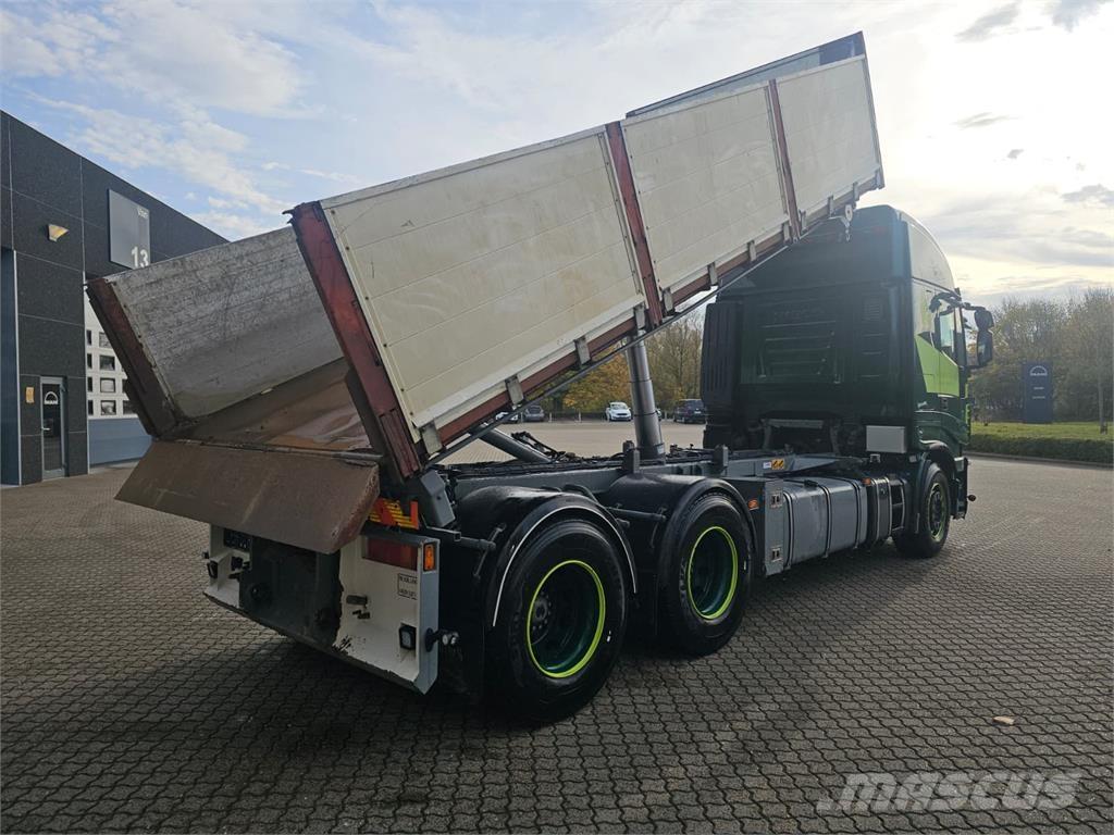 Iveco Stralis 560 6x4 케이블 리프트 탈착식 트럭
