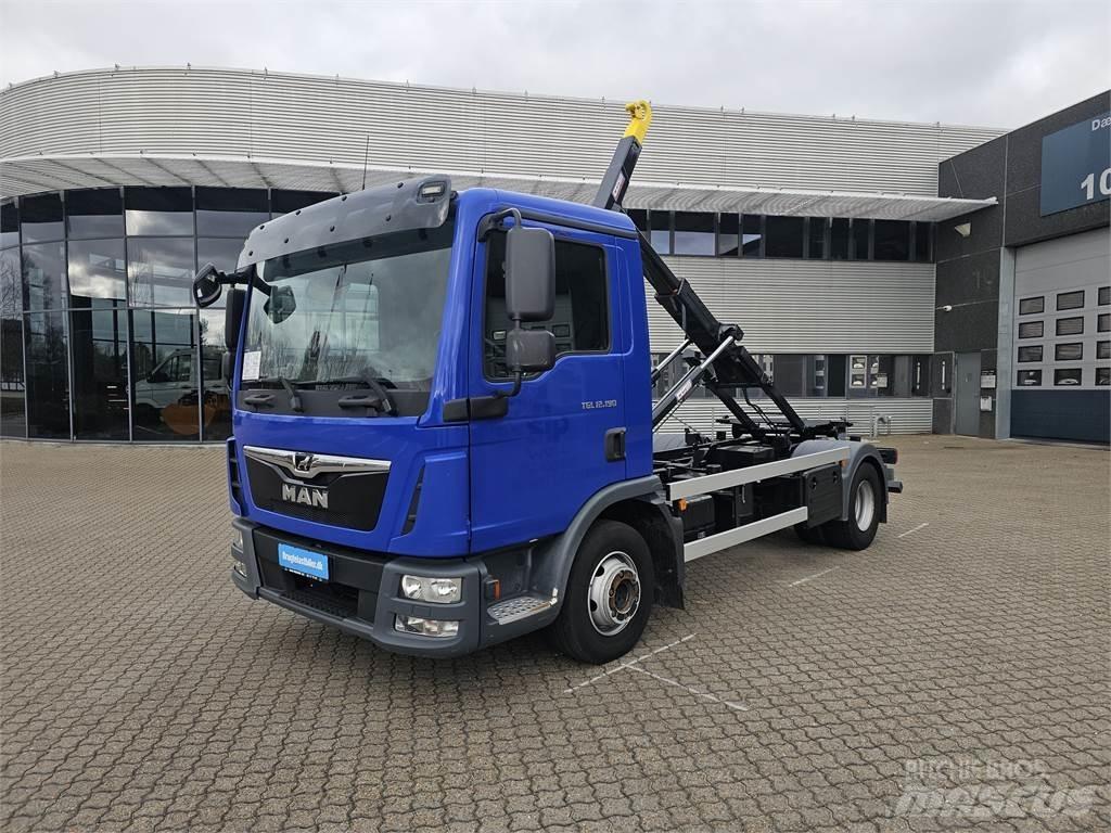 MAN TGL 12.190 BL 훅 리프트 트럭