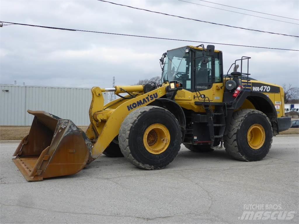Komatsu WA470-8  휠로우더