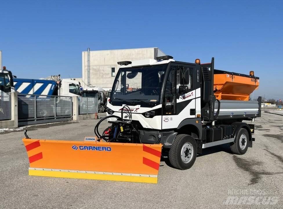 Aebi MT760 제설 블레이드 및 제설기
