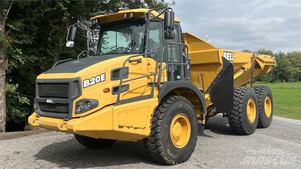 Bell B20E 6X6 건설현장 덤프트럭