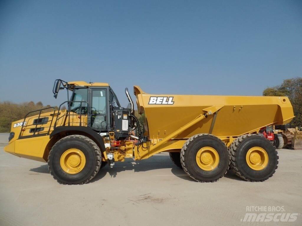 Bell B30E – 6X6 건설현장 덤프트럭