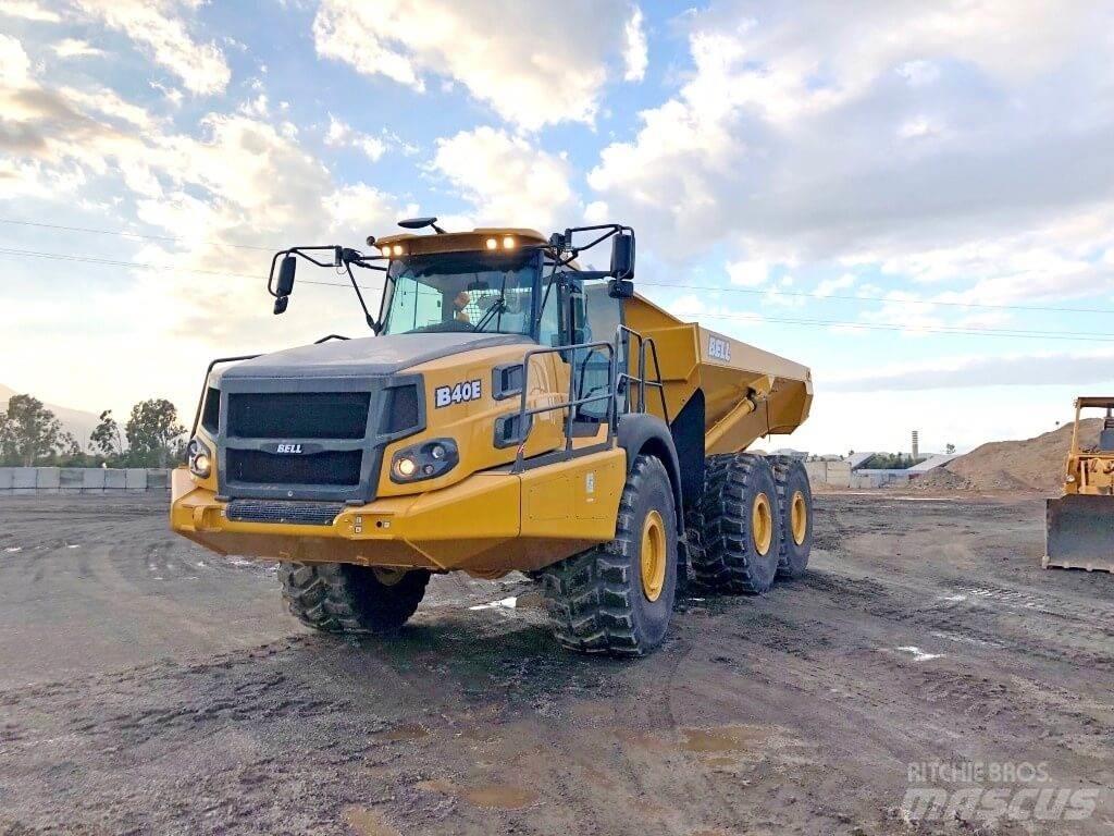 Bell B40E 건설현장 덤프트럭