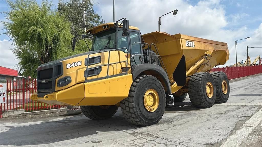 Bell B40E 6x6 건설현장 덤프트럭