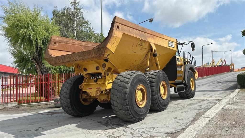 Bell B40E 6x6 건설현장 덤프트럭