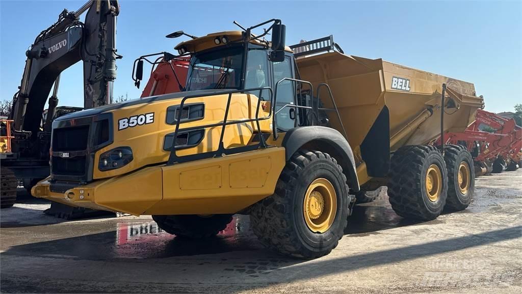 Bell B50E 6X6 건설현장 덤프트럭