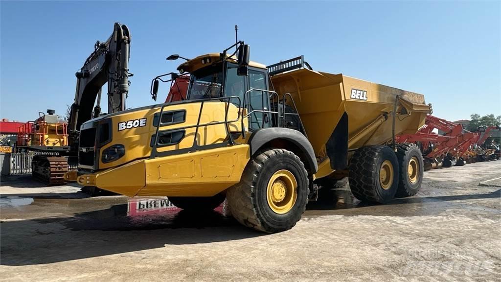 Bell B50E 6X6 건설현장 덤프트럭