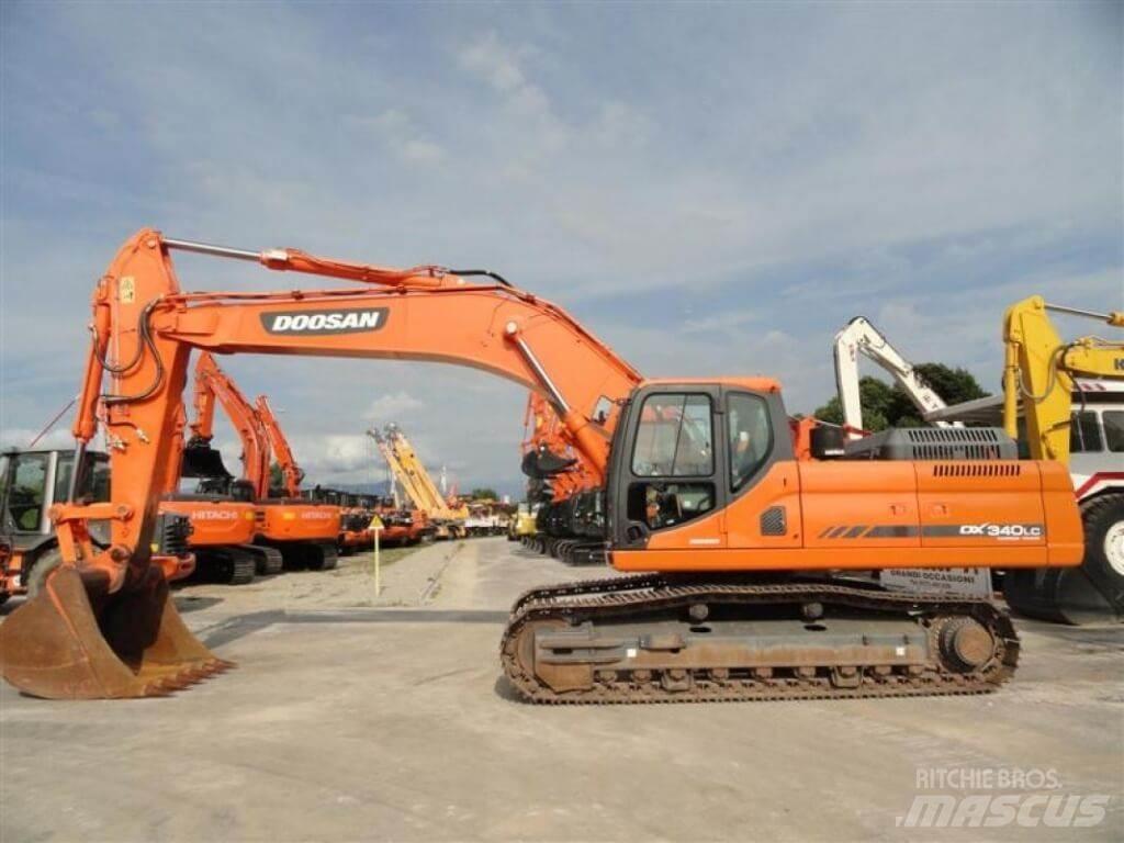 Doosan DX340LC 대형 굴삭기 29톤 이상