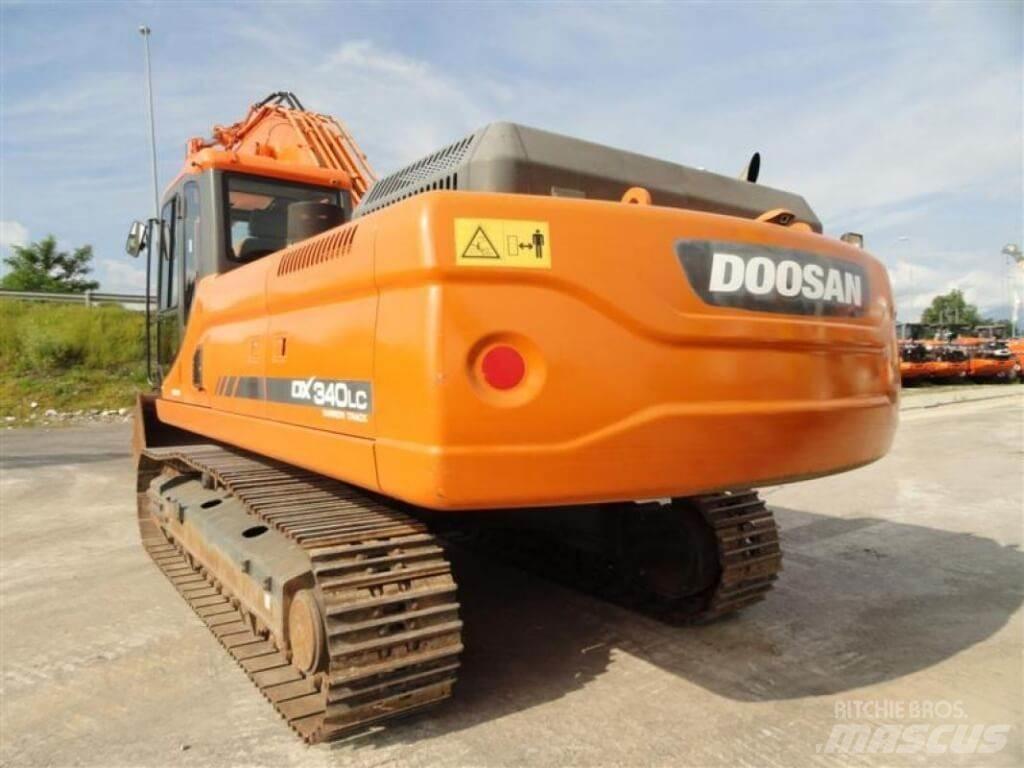 Doosan DX340LC 대형 굴삭기 29톤 이상