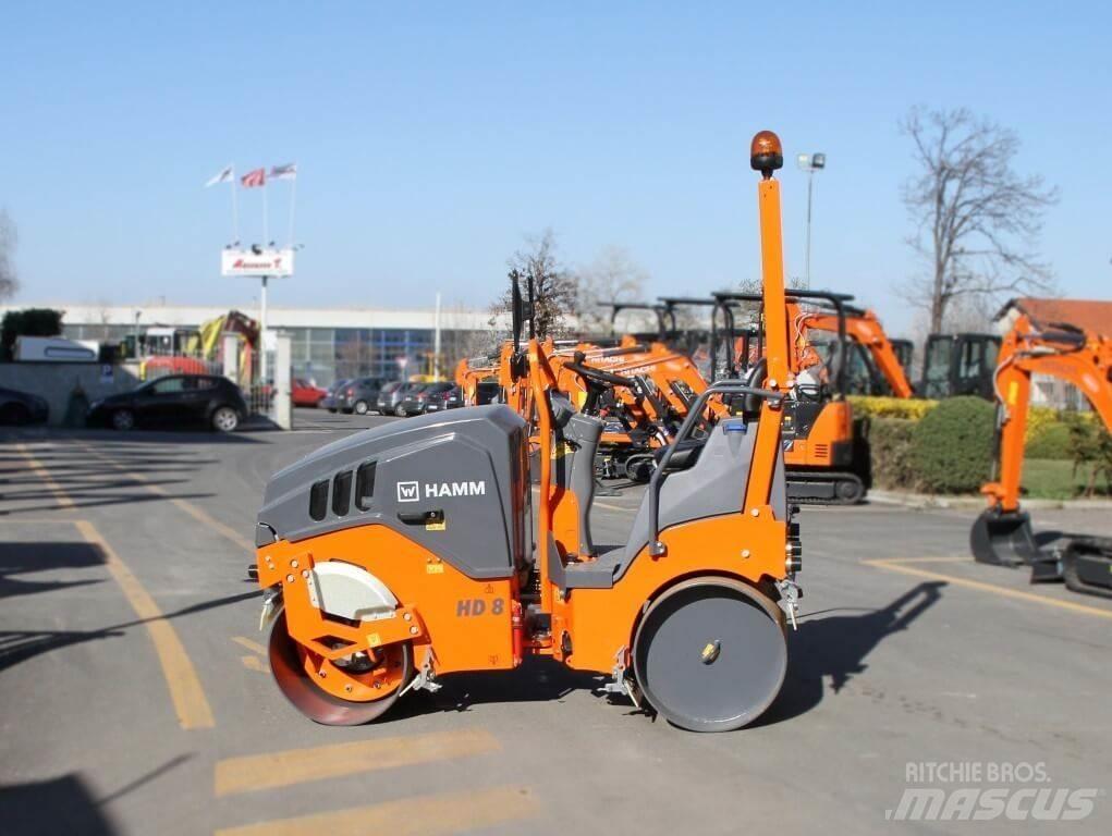 Hamm HD8VV 토양 다짐기