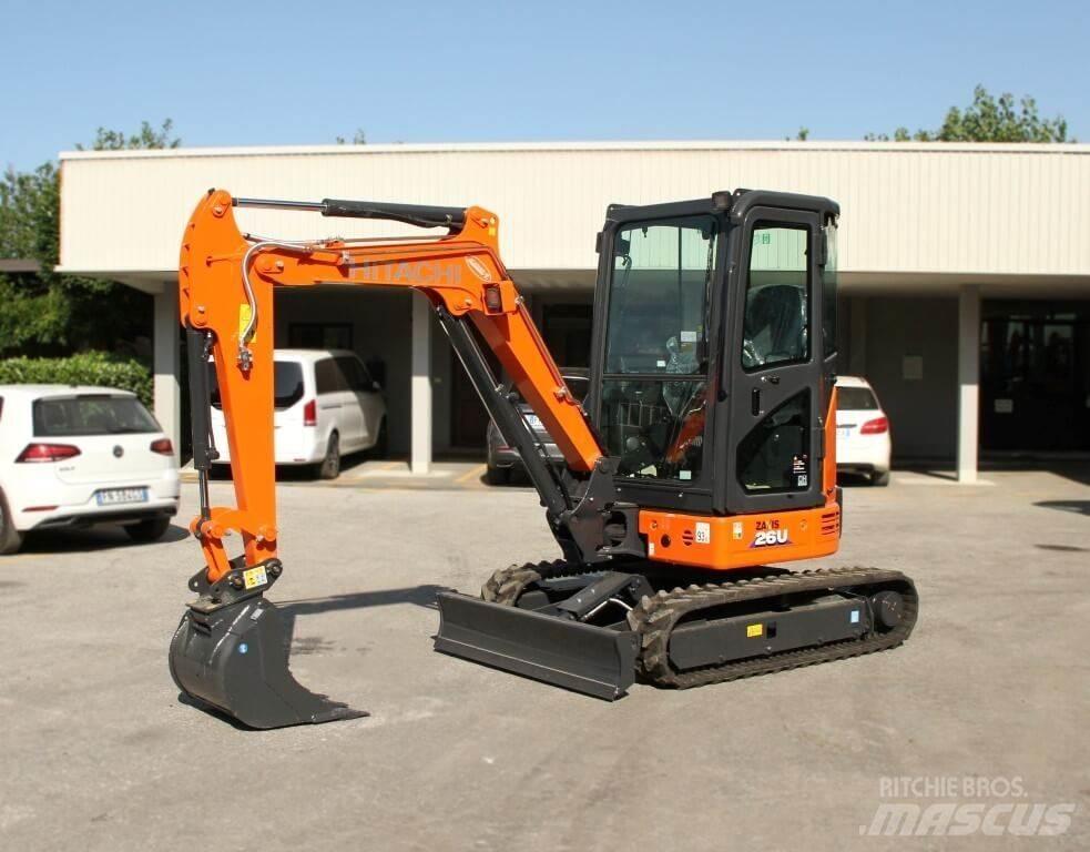 Hitachi ZX26U-6 CR 소형 굴삭기 7톤 미만