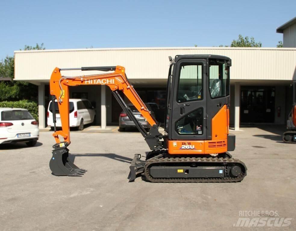 Hitachi ZX26U-6 CR 소형 굴삭기 7톤 미만