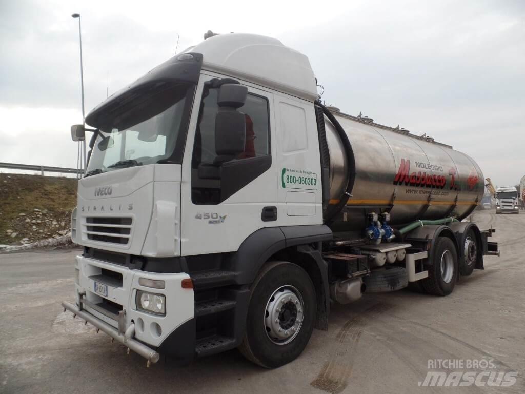 Iveco Stralis 450 탱커 트럭