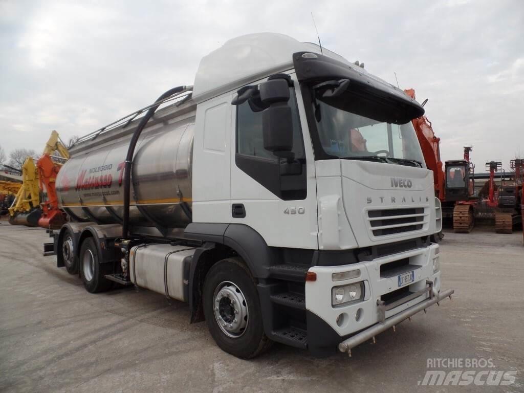 Iveco Stralis 450 탱커 트럭