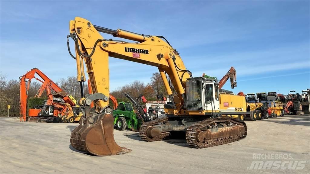 Liebherr R974C HDSL 대형 굴삭기 29톤 이상