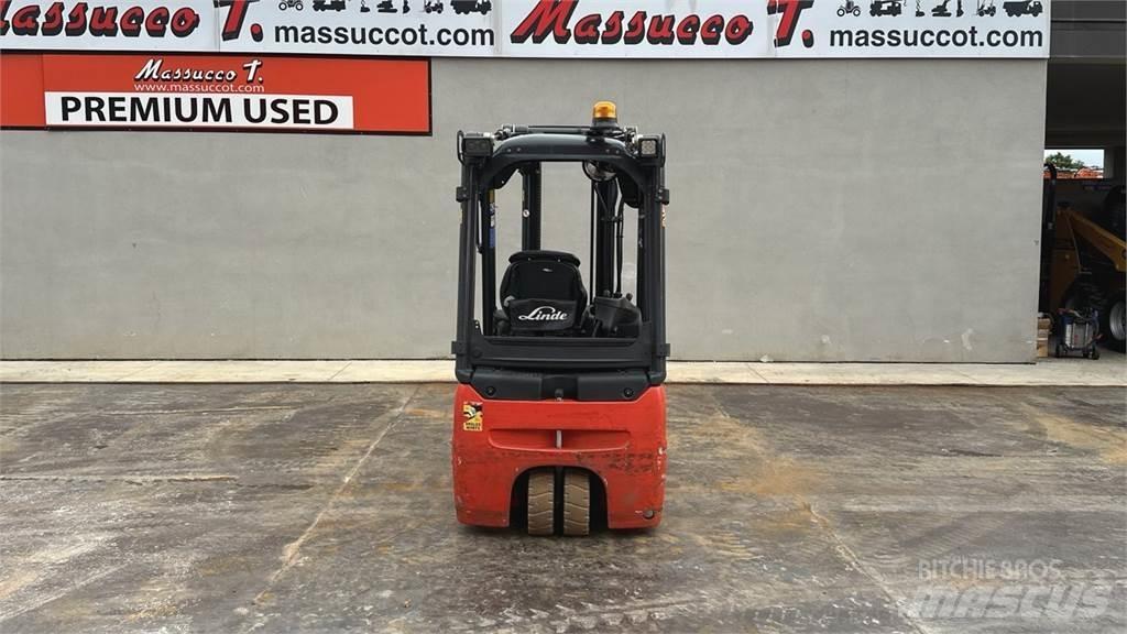 Linde E16-02 전동 지게차