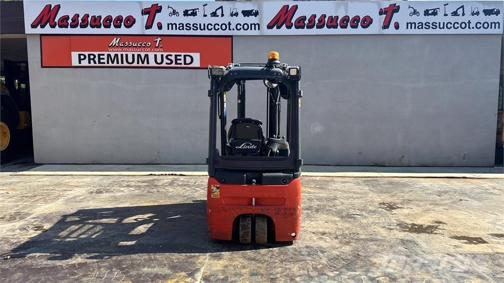 Linde E16-02 전동 지게차