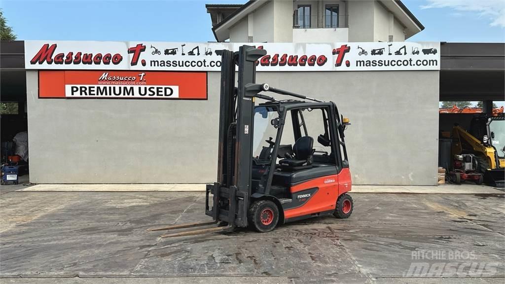 Linde E30L - 01 전동 지게차
