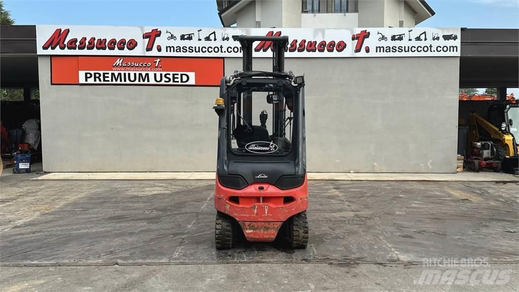 Linde E30L - 01 전동 지게차