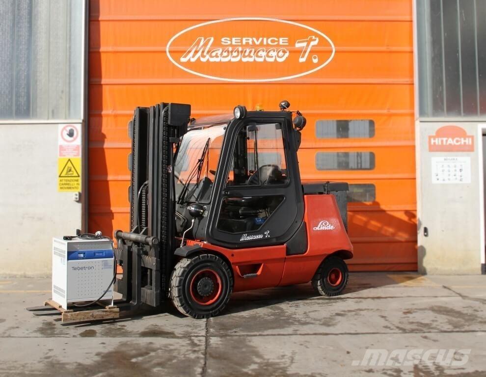 Linde E40P-02 전동 지게차