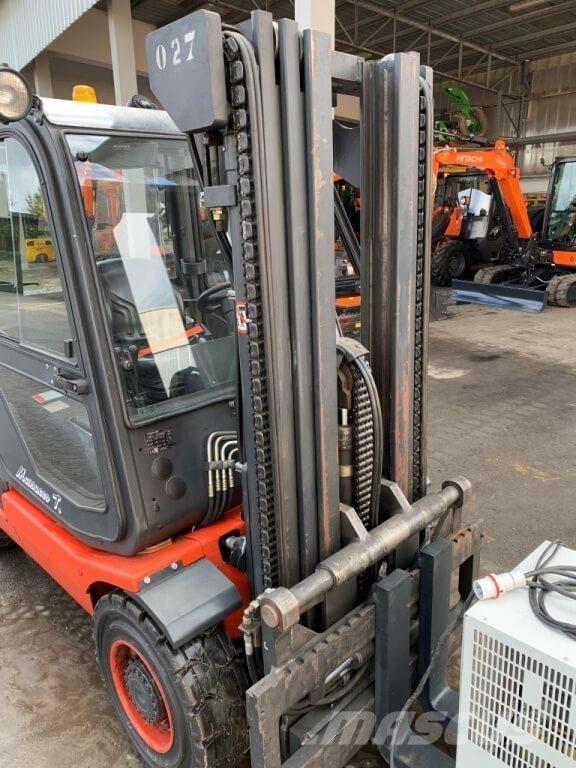 Linde E40P-02 전동 지게차
