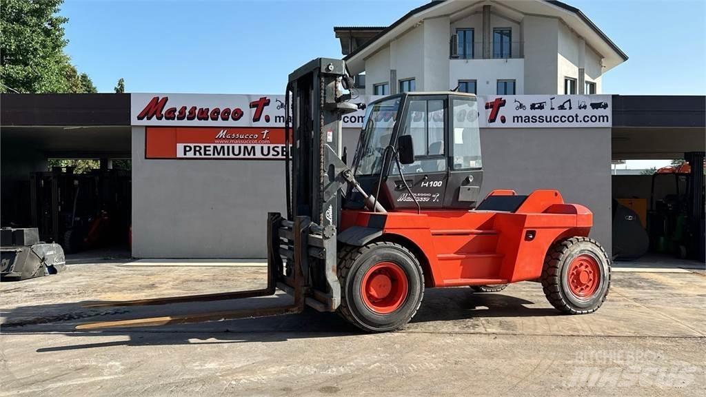 Linde H100 디젤 지게차