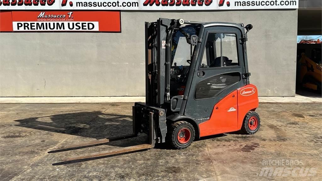 Linde H20D 디젤 지게차