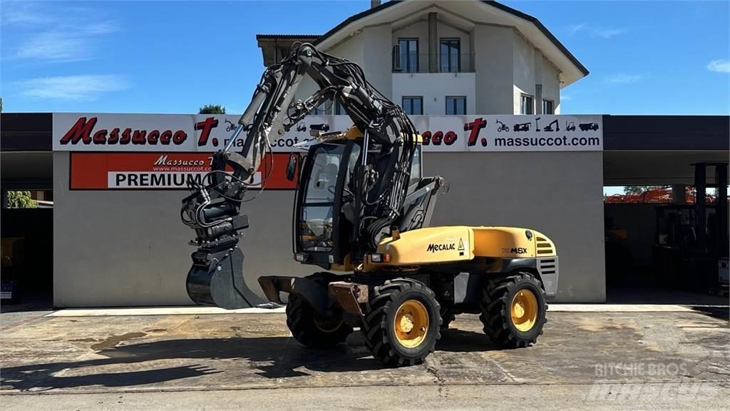 Mecalac 10MSX 4X4  휠 굴삭기