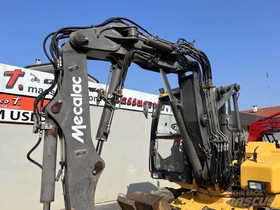 Mecalac 12MXT-E  휠 굴삭기