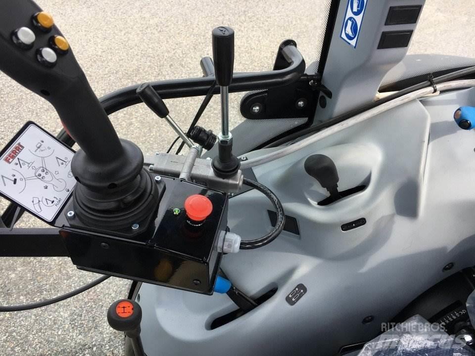 New Holland T4.100LP 제설 블레이드 및 제설기