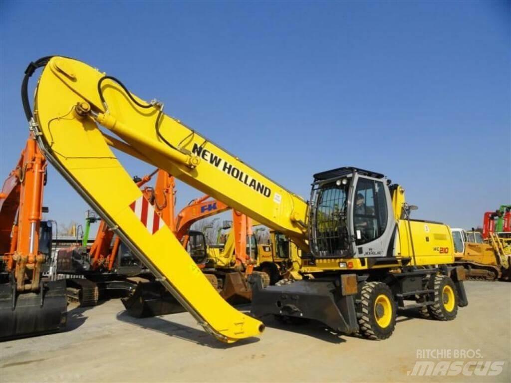 New Holland WE210  휠 굴삭기