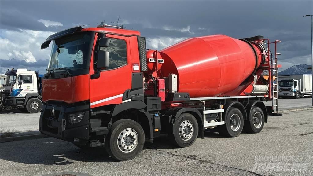 Renault C430 8x4 콘크리트 믹서트럭