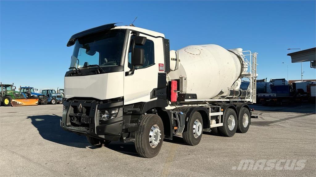 Renault C430 8x4 콘크리트 믹서트럭