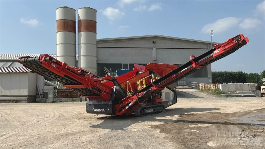 Sandvik QE241 분류 장비 -> 폐기물 분류 장비